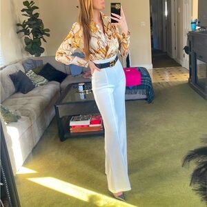 Lussoire | Luxe Wide Leg High Waisted Chain Print Jumpsuit